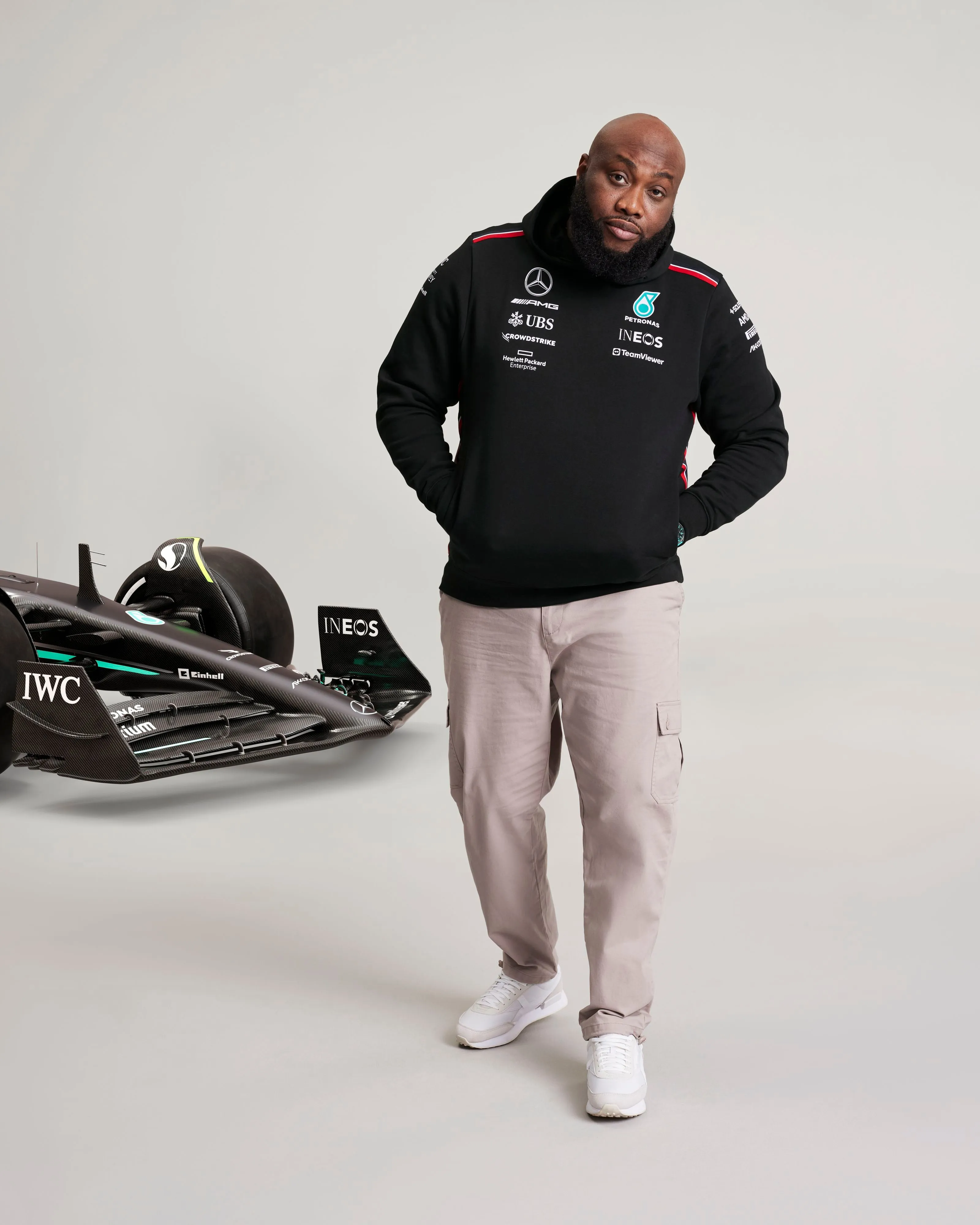 Mens 2023 Team Hoody Black