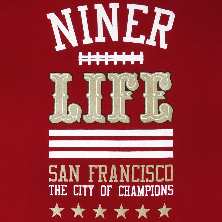 Mens Thrill Of Victory Life T-Shirt Red