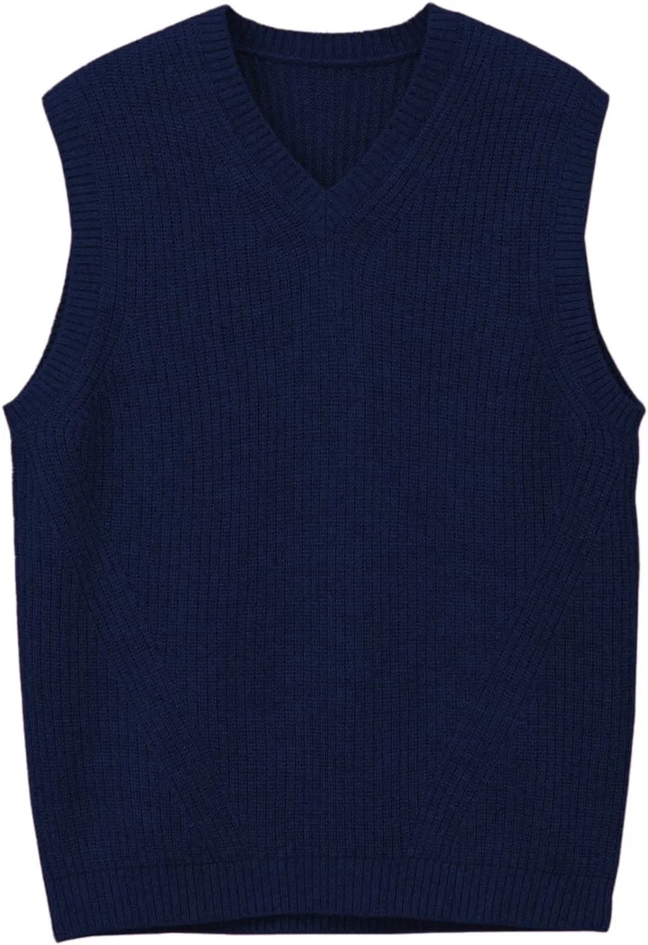 Men's V-Neck Sweater Vest | Anti-Pilling & Anti-Static | Lightweight Thermal Sleeveless Pullover for Casual & Formal Outfits