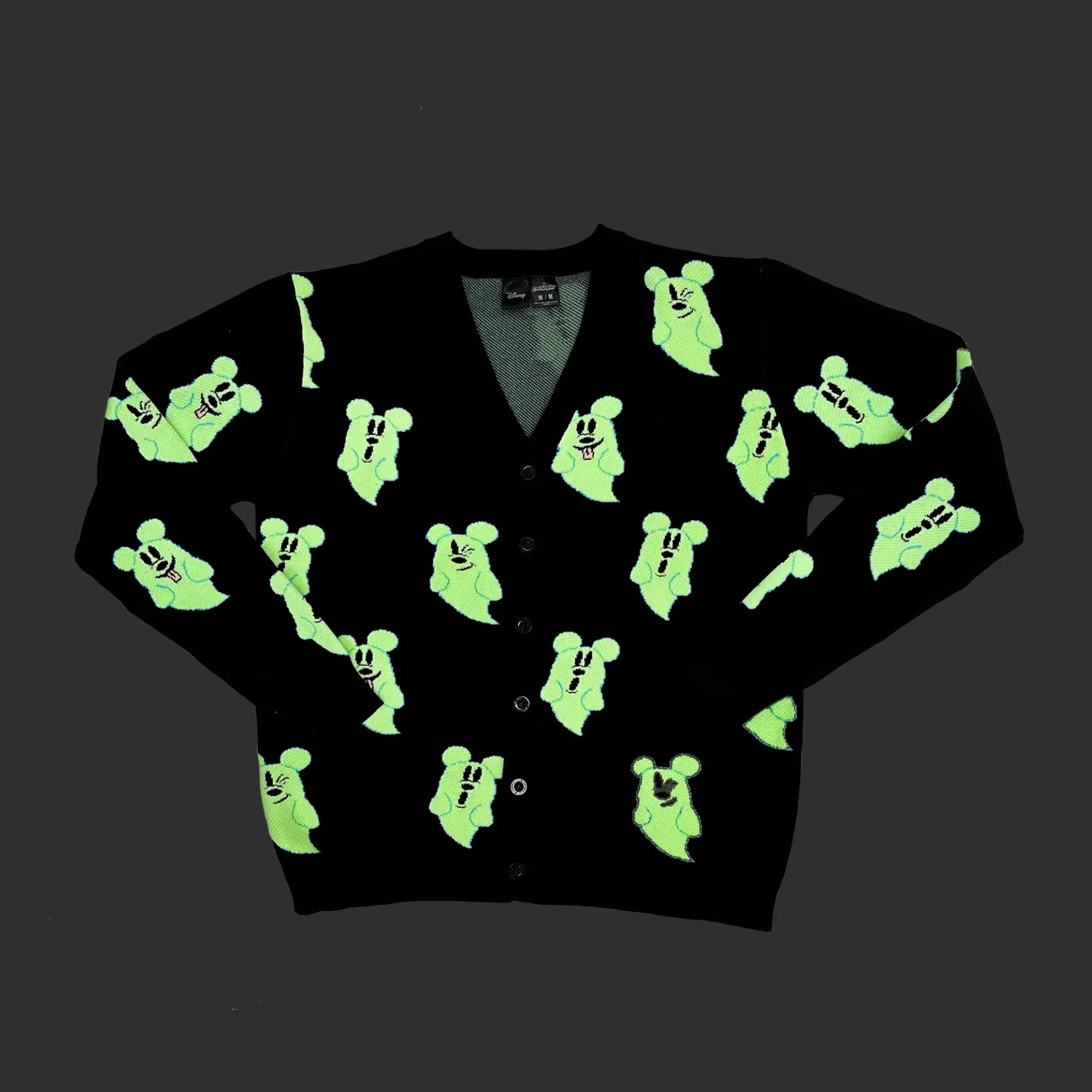 Mickey Glow in the Dark Ghost Cardigan