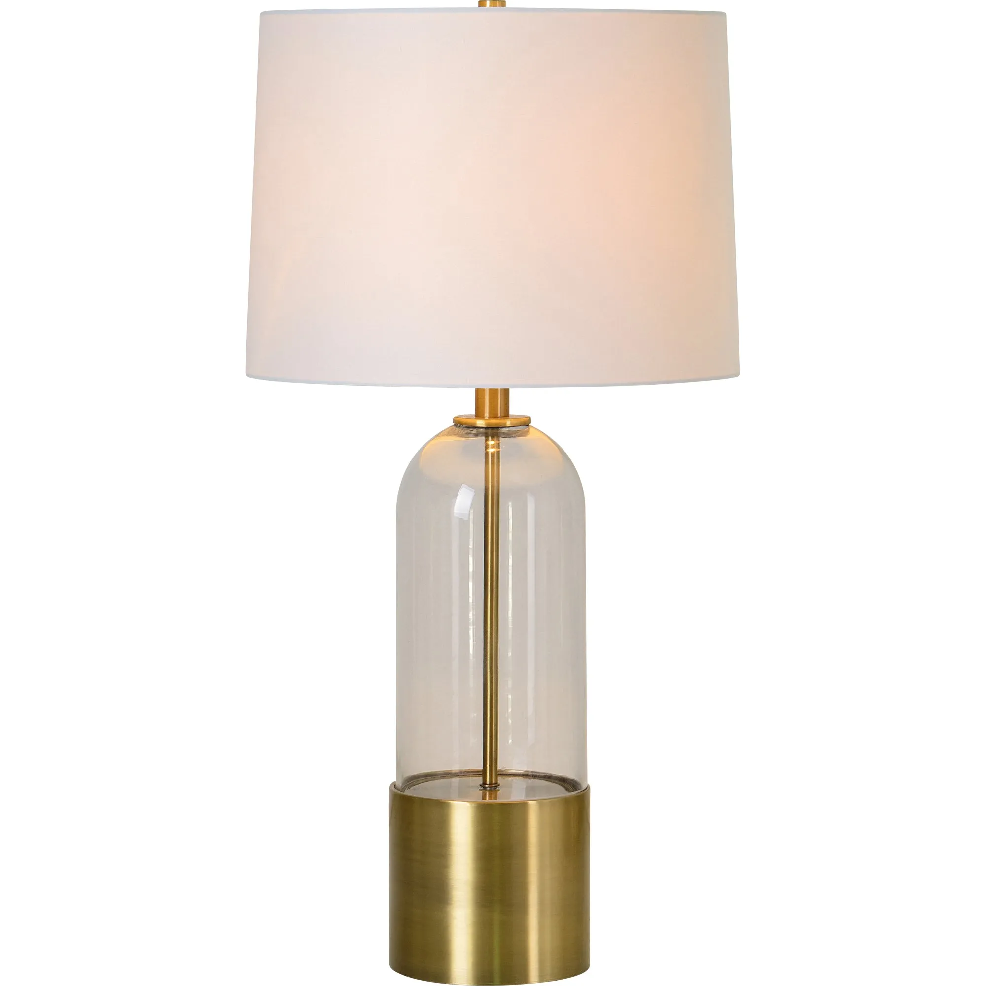 Modern Brass Table Lamp
