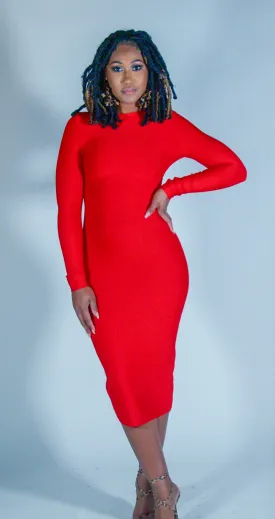 “My-My-My” Zipper Back Dress