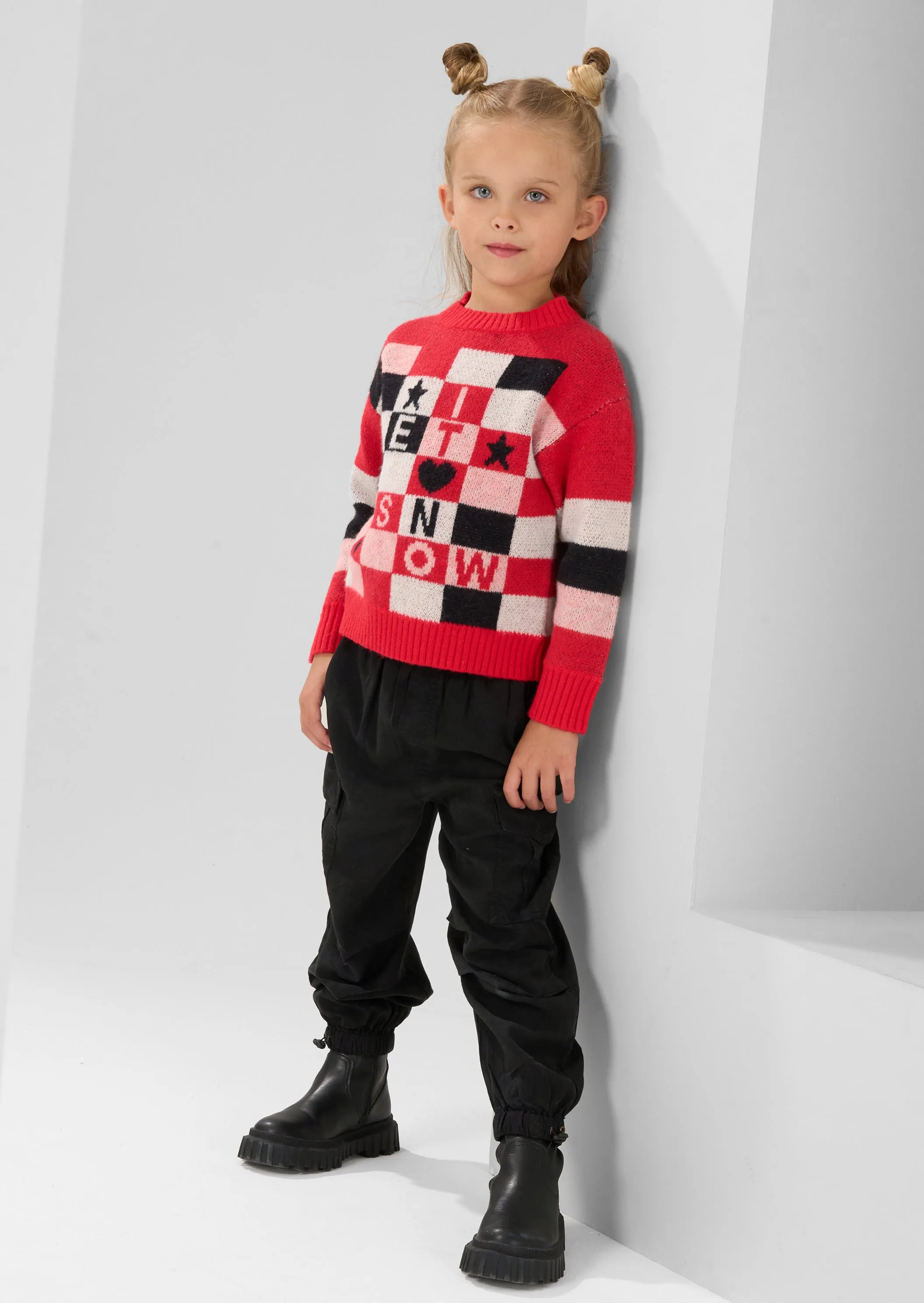 Noelle Red Let It Snow Jumper
