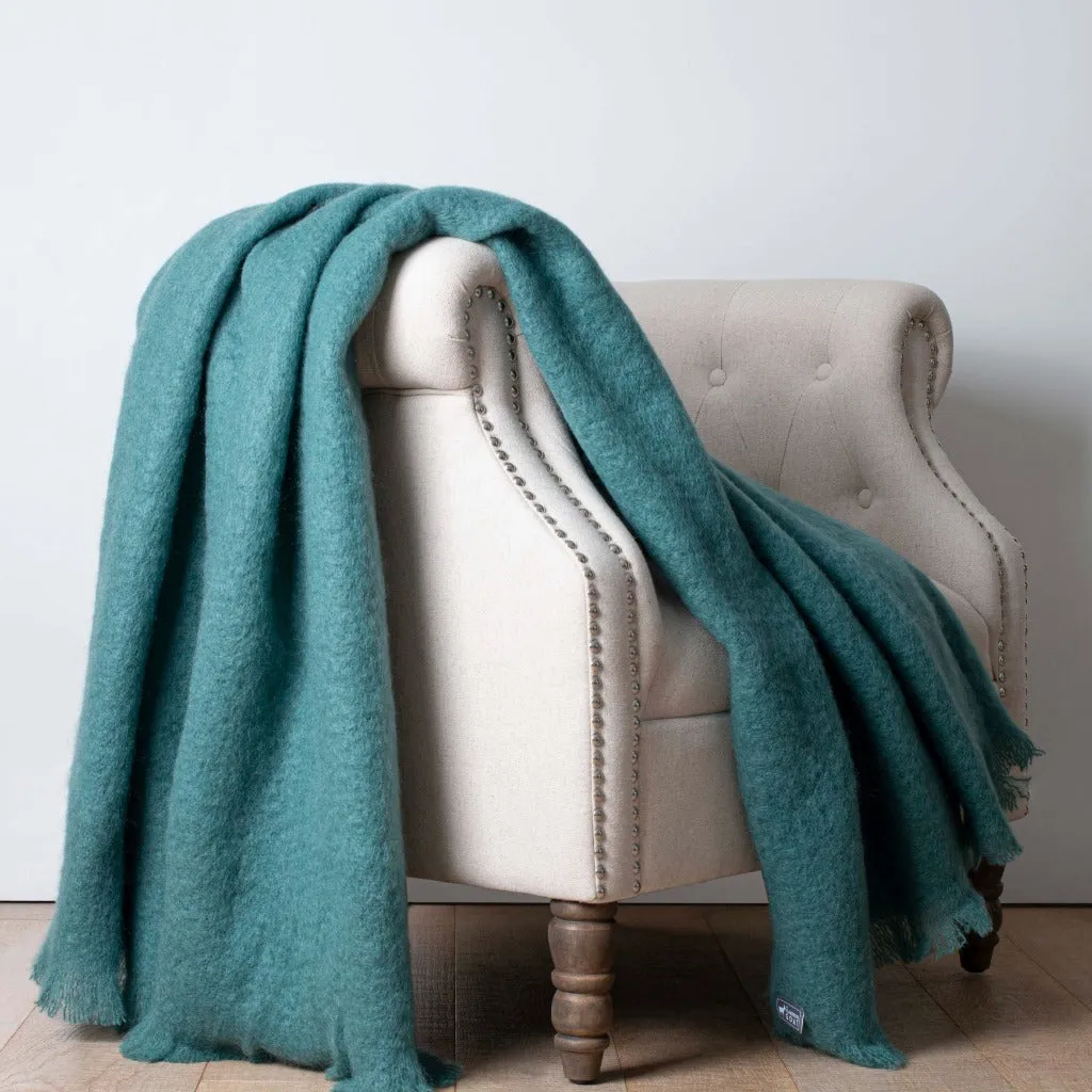 Pounamu Mohair Throw