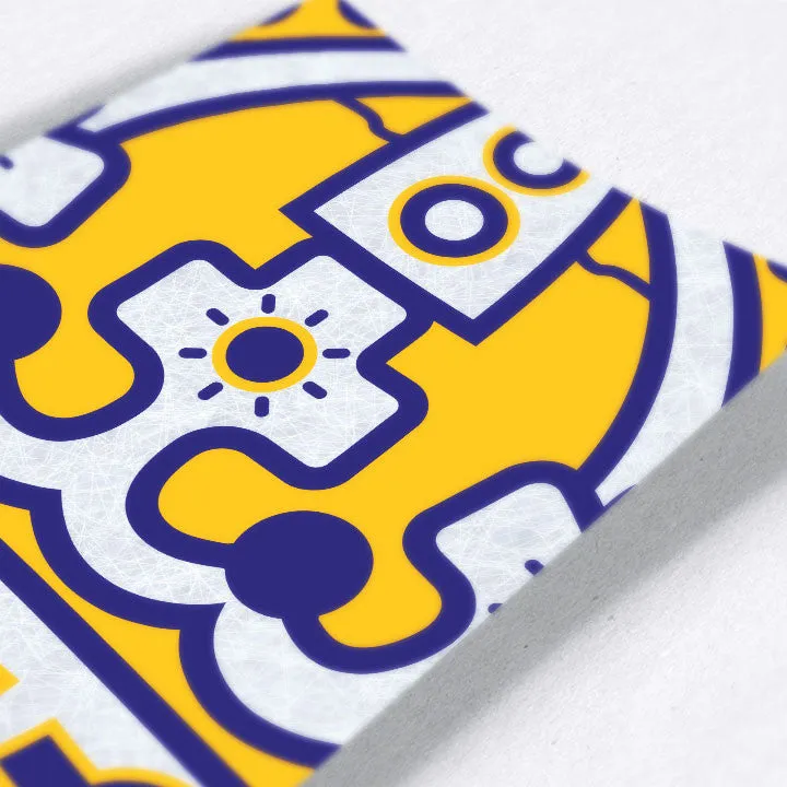 Purple and Gold