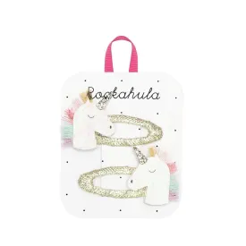 Rainbow Unicorn Clips H2245W
