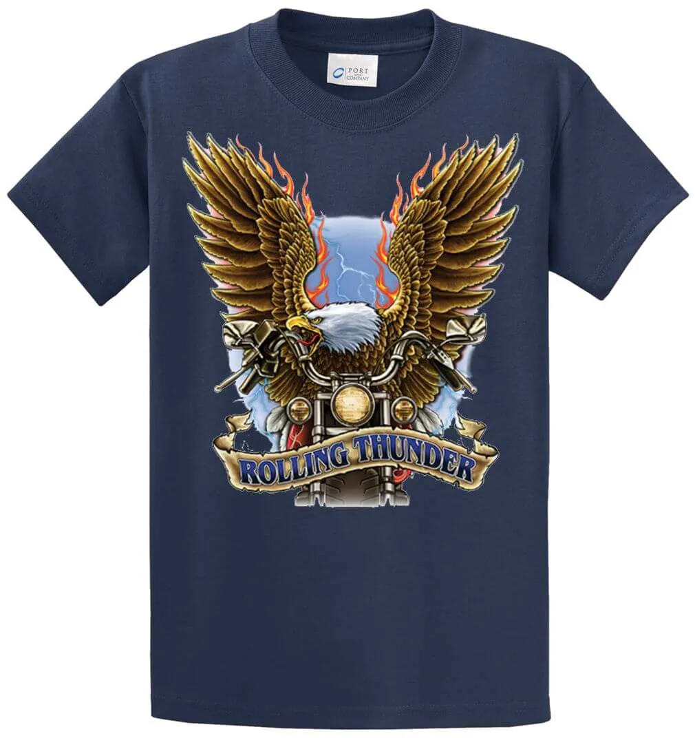 Rolling Thunder Printed Tee Shirt