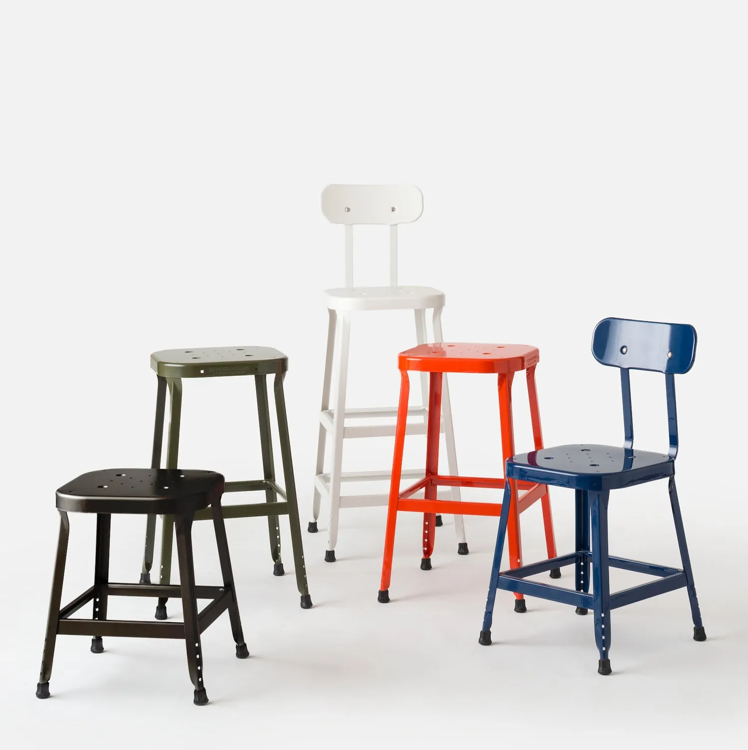 Schoolhouse Utility Stool 30"