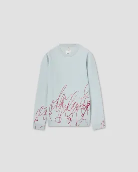 SCRIBBLE CREWNECK