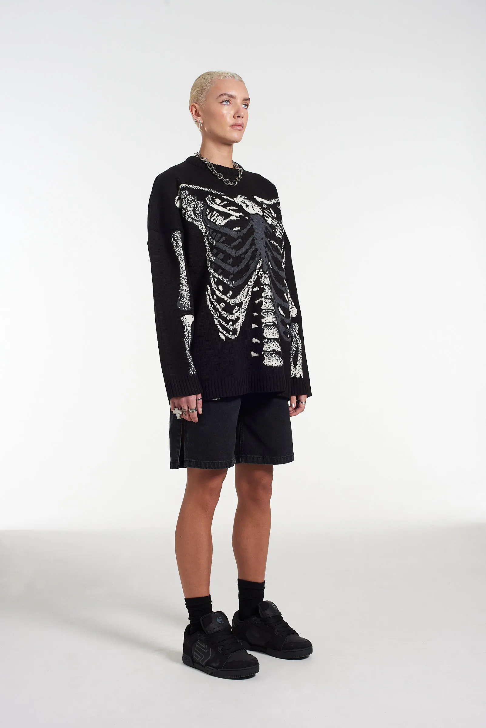 Skeleton Knit Jumper