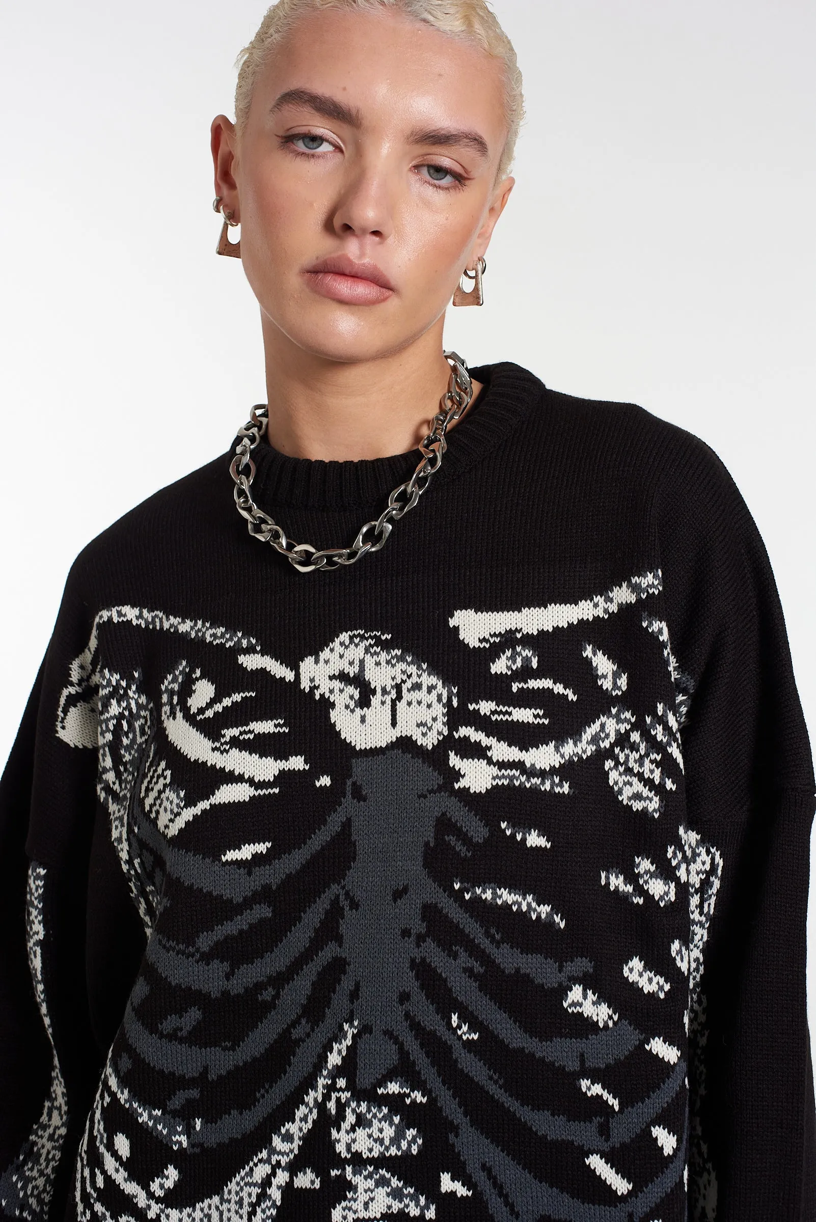 Skeleton Knit Jumper