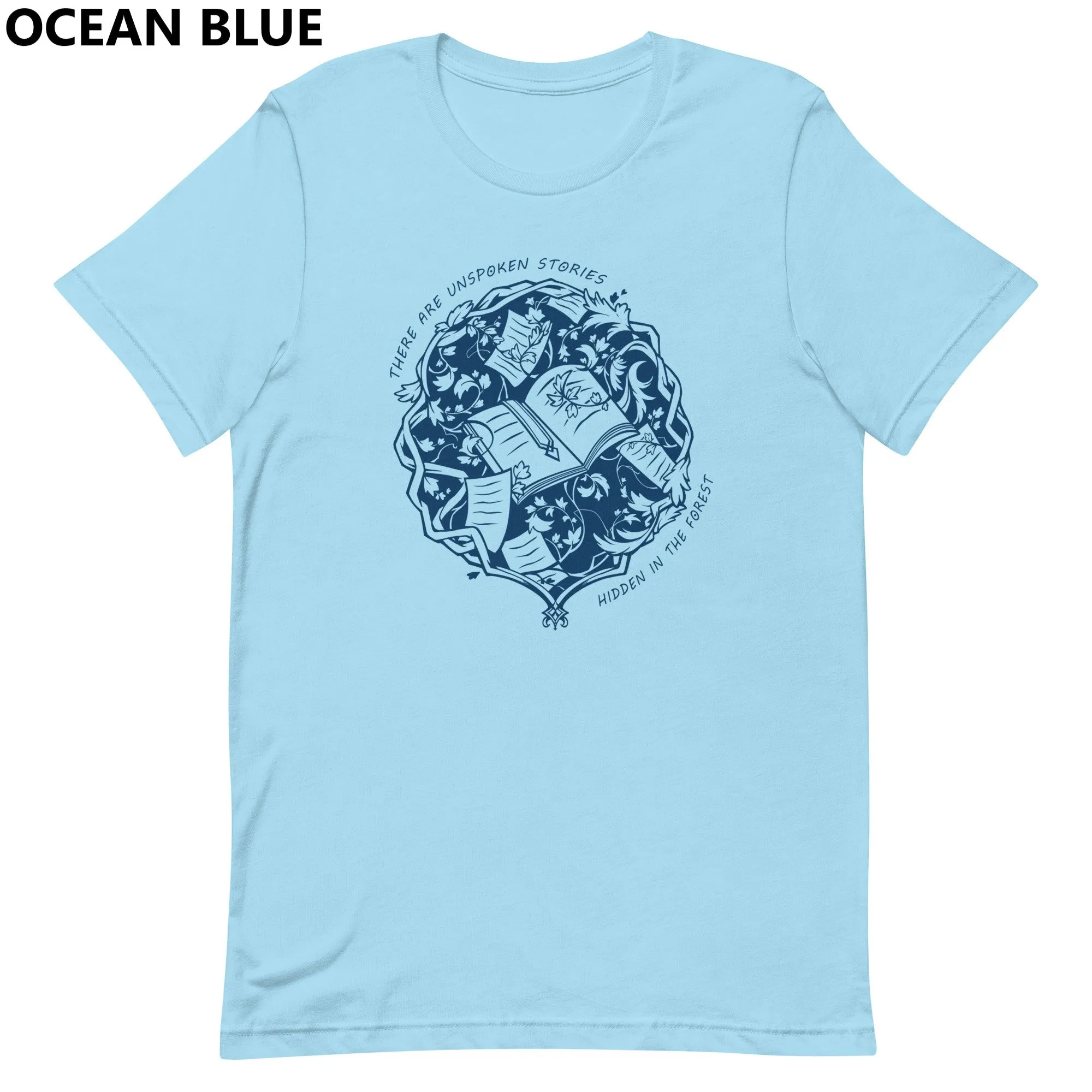 Stories in the Forest Shirt - Cerulean