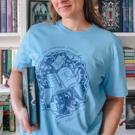 Stories in the Forest Shirt - Cerulean