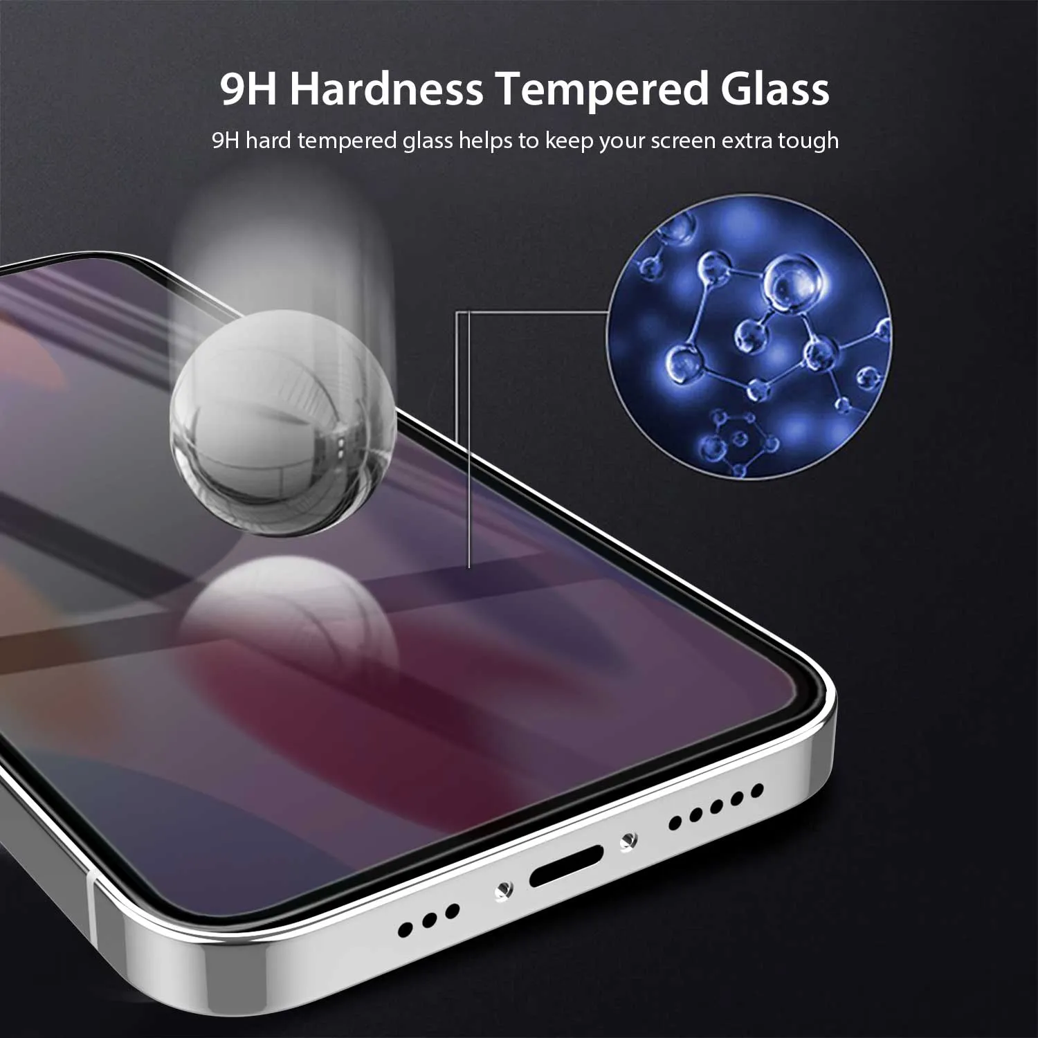 Tough On iPhone 13 Anti Blue Light Screen Protector