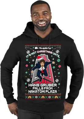 Wild Bobby Nakatomi Plaza Christmas Party 1988 Classic McClane Die Hard Ugly Christmas Sweater Premium Hoodie