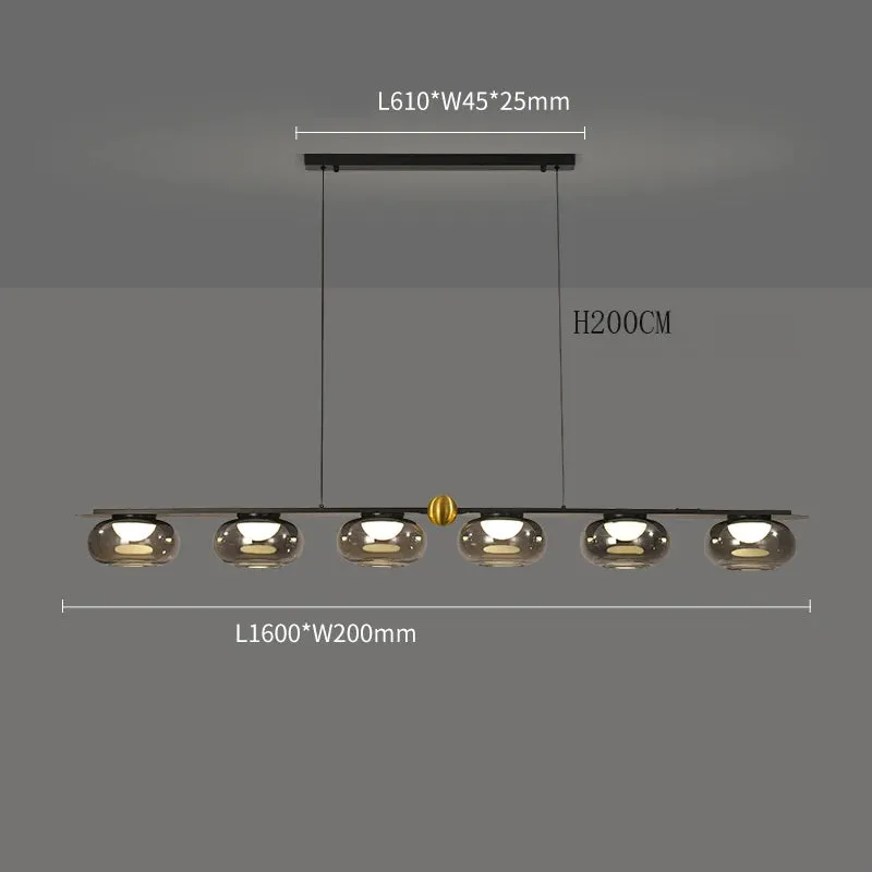 WL Xaenku Island Modern bedroom decorative LED Pendant