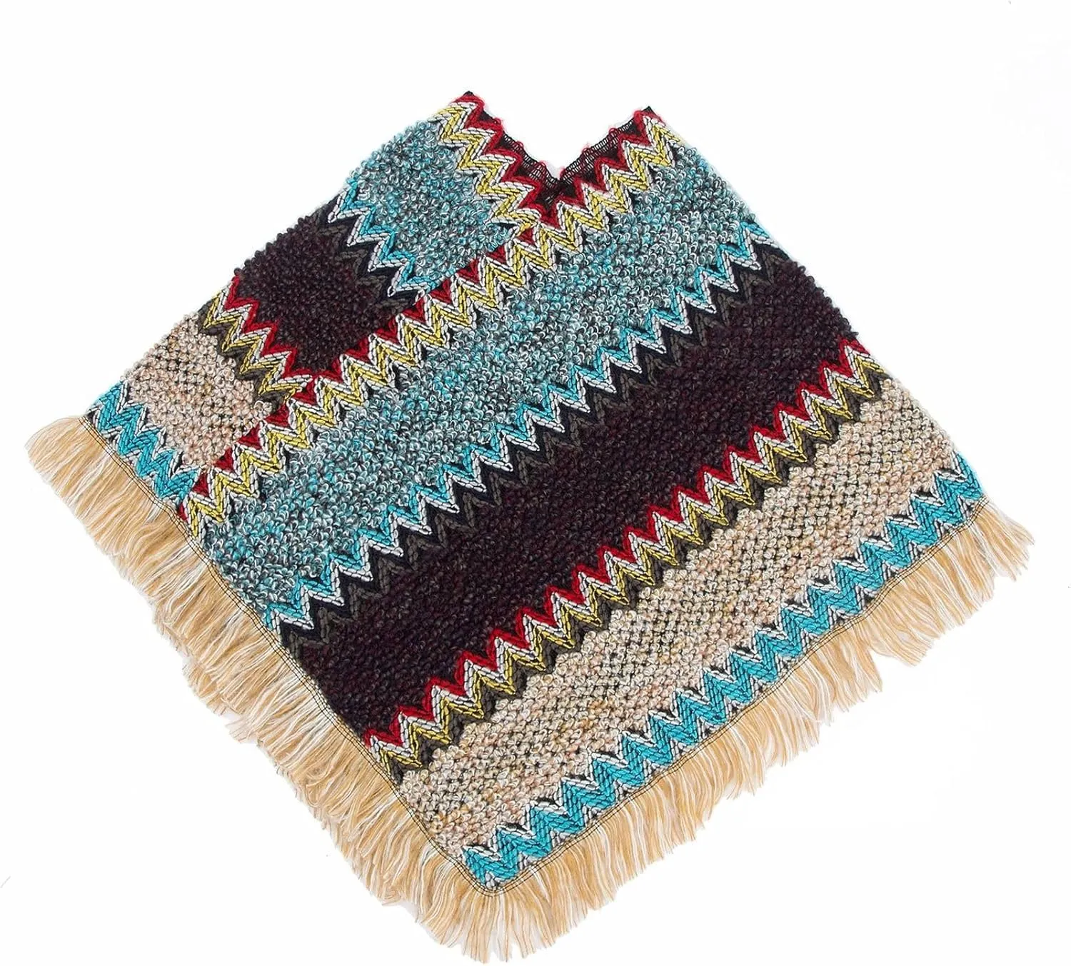 Women's V Neck Poncho Soft Cape Fashion Off The Shoulder Knit Sweater Spring Loose Convertible Knitwear