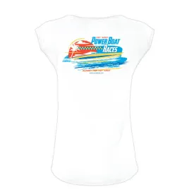 Women's V-Neck Power Boat Race